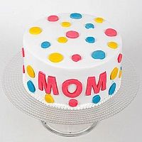 Colorful Mother's Day Cake - 1.5kg