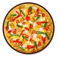 Spicy Veggie with Paneer Pizza