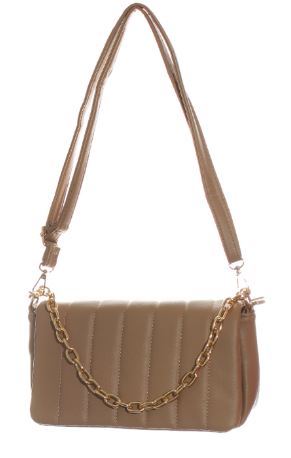 Shoulder Bag with Chain Handle