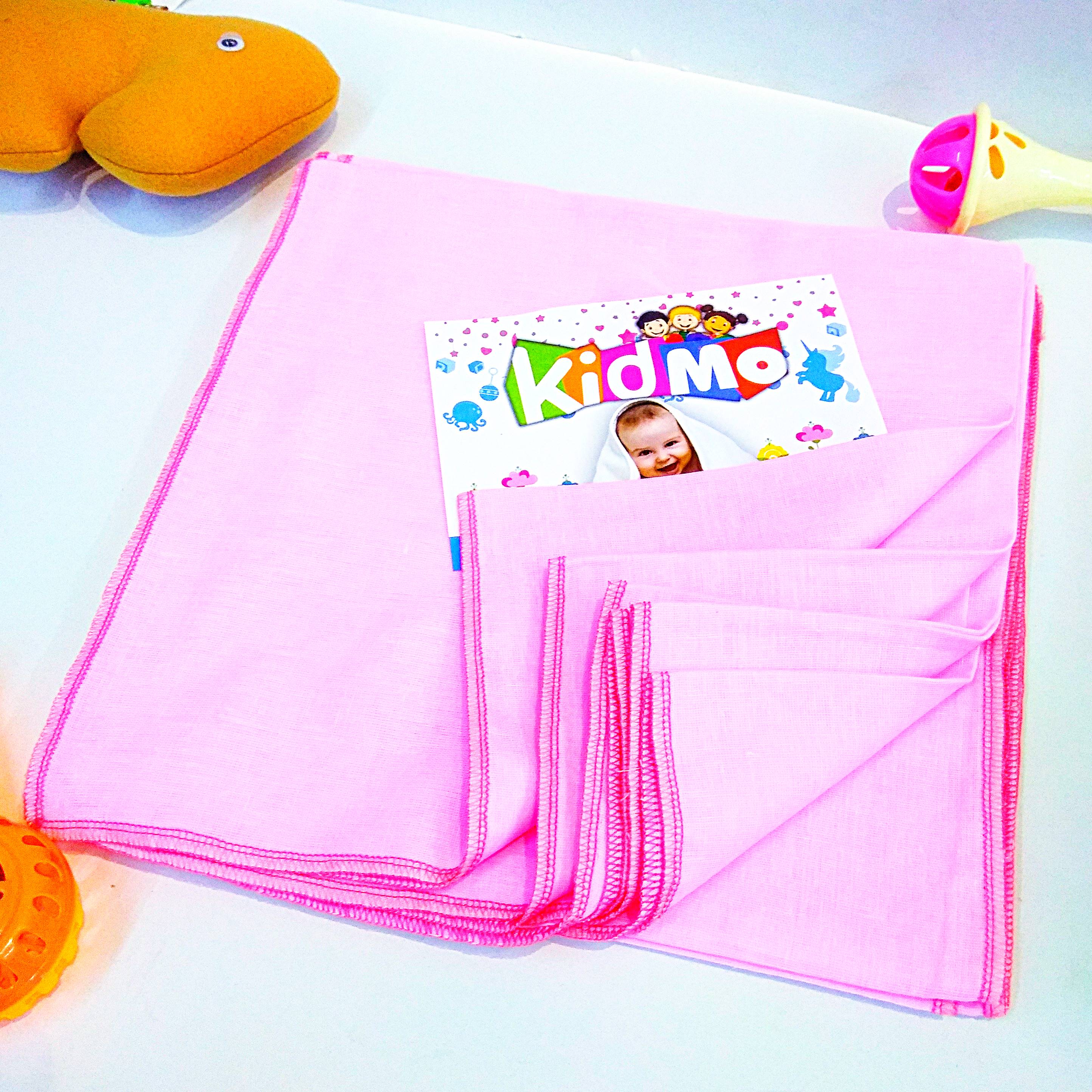 New Born Girl Nappy Set-(22*22/1Ply)-6pcs