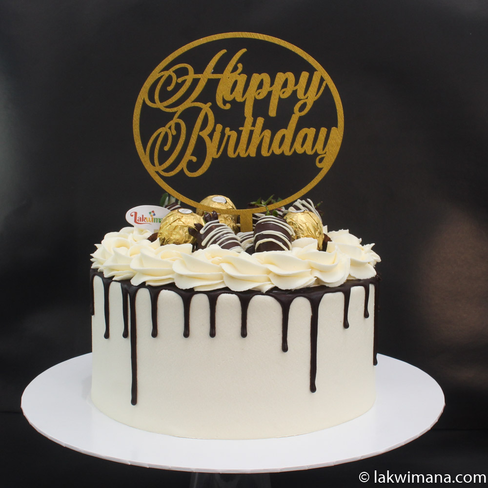 Dripped In Love Cake