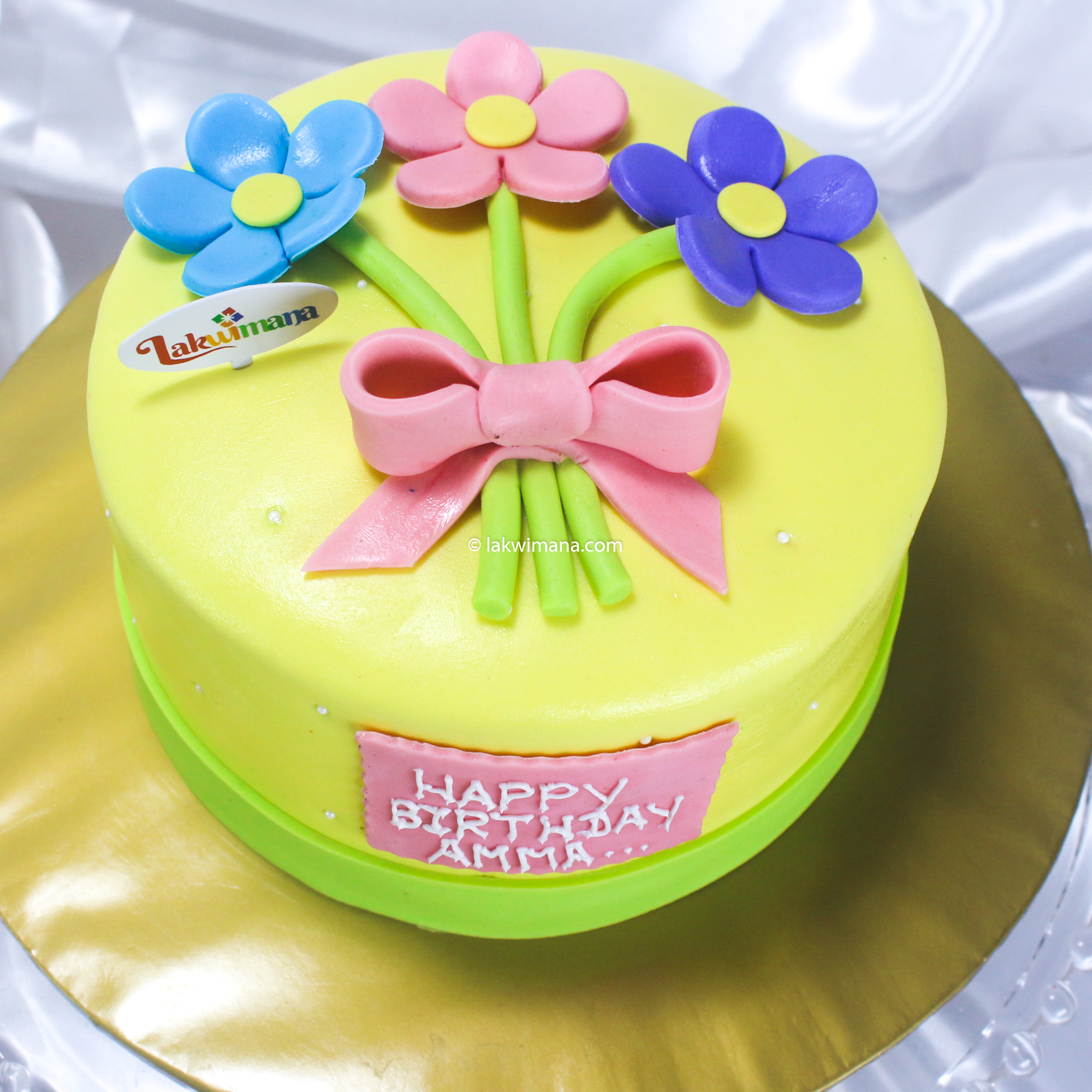 Yellow Flower Cake - 1kg
