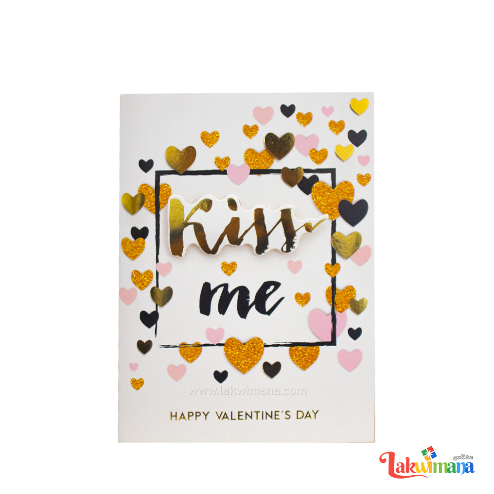 Kiss Me Card