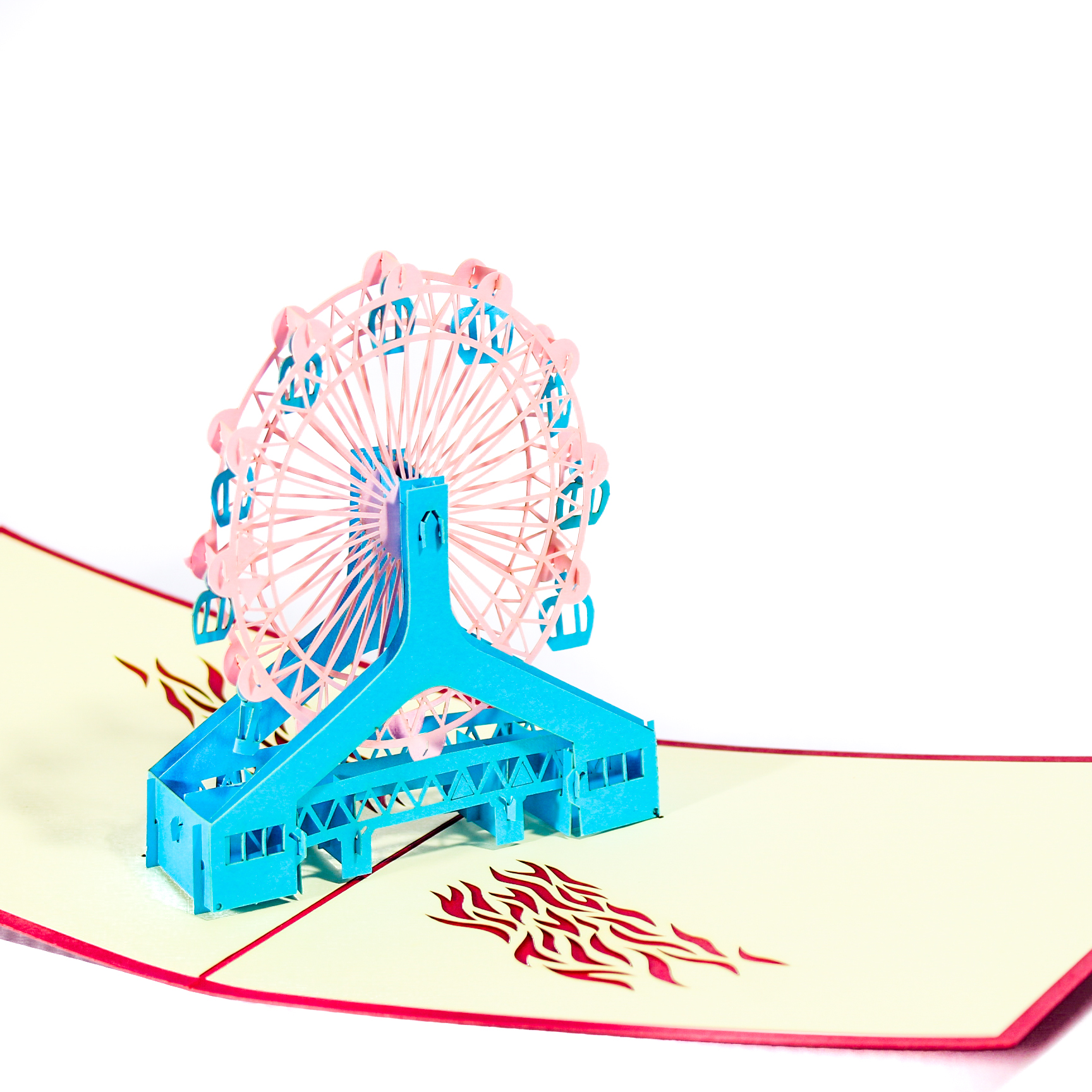 Sky Wheel 3D Popup Card