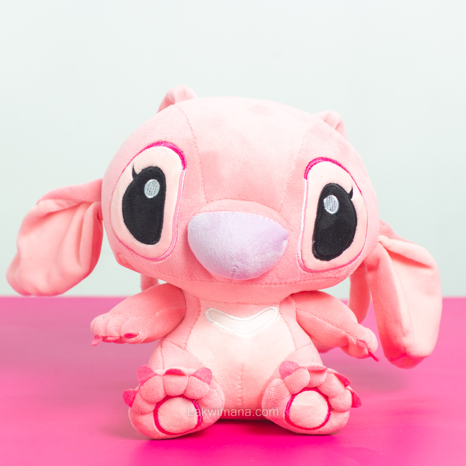Pink Angel Stitch Soft Toy – Cute Plush Gift for Her