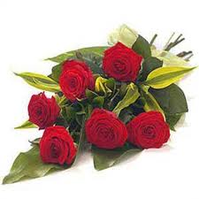 True Love-6 Red Roses