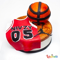 Basket Ball Cake - 2kg