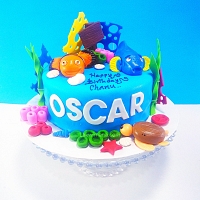 Oscar Fish Birthday Cake