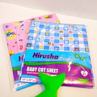 New Born baby Cot Sheets -2Pcs