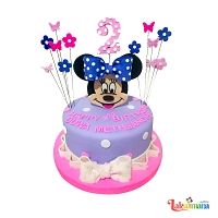 Happy Minny Birthday Cake - 2.5Kg