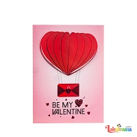 Heart Baloon Card