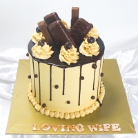 Loving Choco Cake For Wife