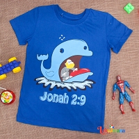 Dolphin 7-8 Year Blue T Shirt