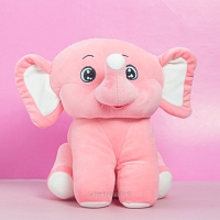 Pink Elephant Soft Toy – Cute Plush Gift for Kids