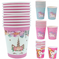 Party Cups Printed 10 set -02